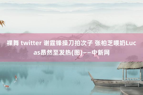 裸舞 twitter 谢霆锋操刀拍次子 张柏芝喂奶Lucas昂然至发热(图)——中新网